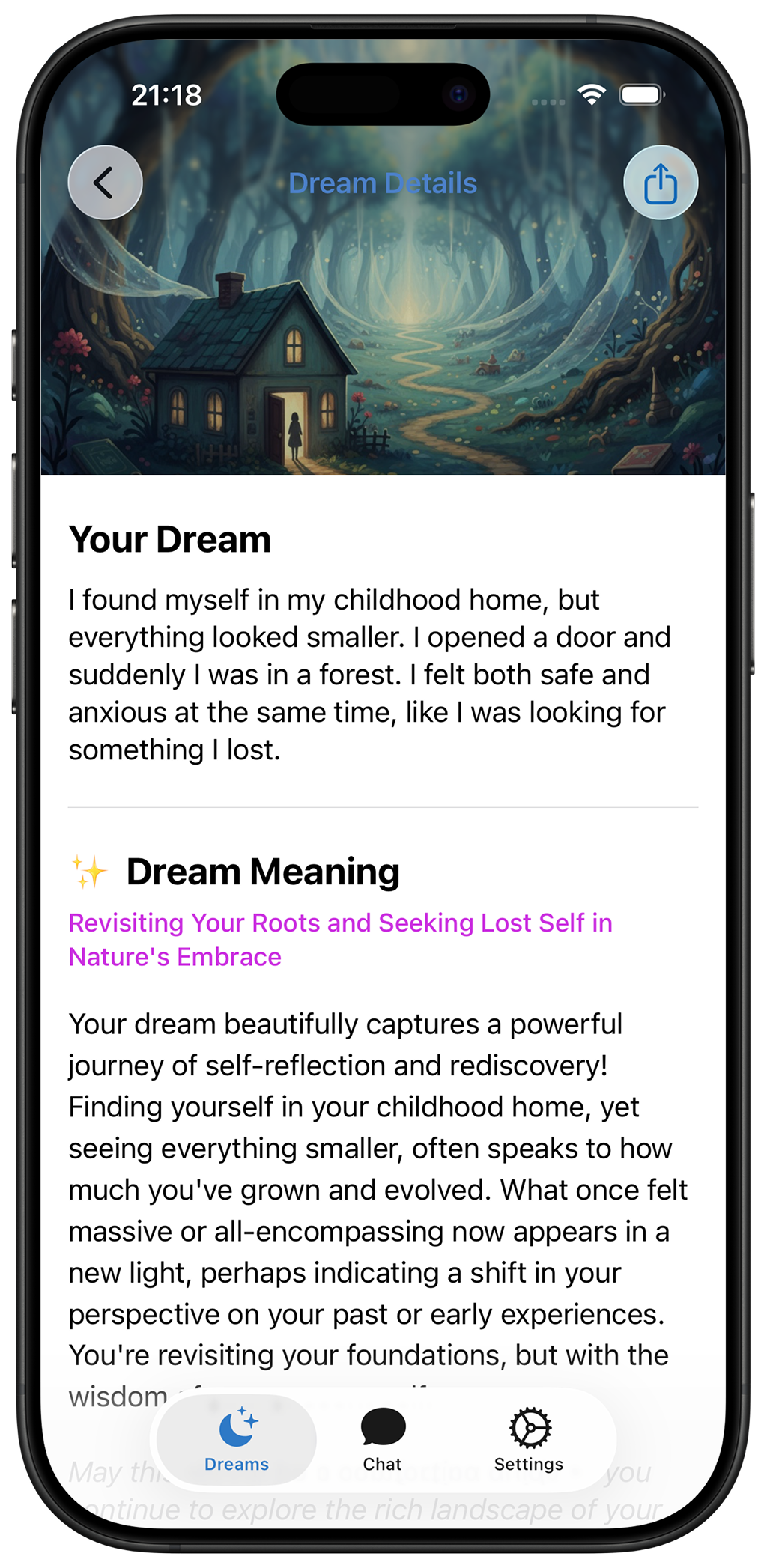 Dream Details and Interpretation